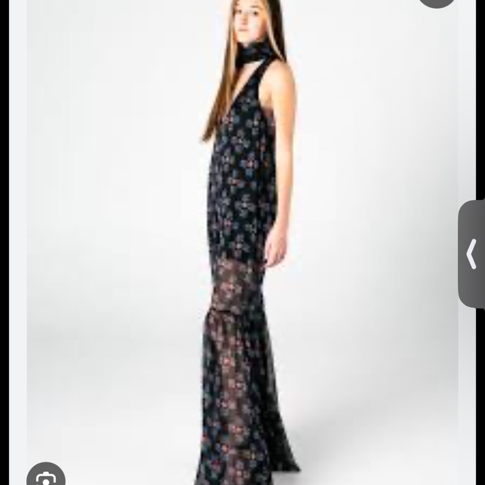 Caroline Constas Silk Floral Jumpsuit NWT - Picture 2 of 4